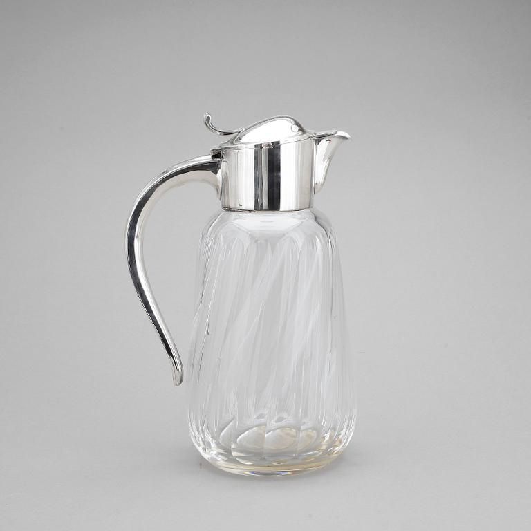 VINKANNA, glas silver, Wilhelm T Binder, Tyskland, 1920/30-tal.