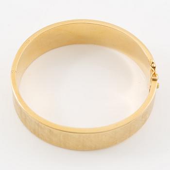 Bracelet, 18K gold, satin finish, Italy.