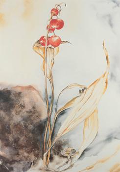 TELLO ANTTILA, print, 2 pieces, signed and dated -84.