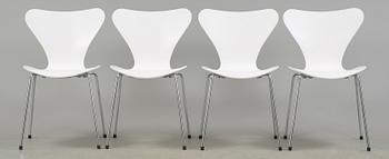 STOLAR, 4st, "Sjuan", Arne Jacobsen, Fritz Hansen.