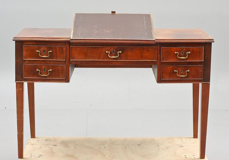 SKRIVBORD, engelsk stil. 1800-tal.
