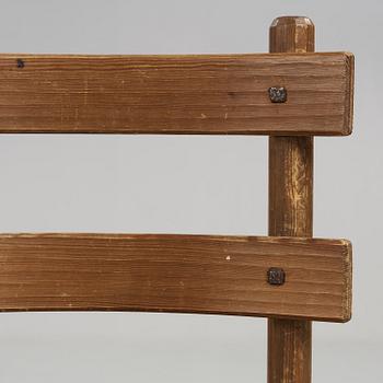 AXEL EINAR HJORTH, stolar, ett par "Sandhamn", Nordiska Kompaniet, 1932.