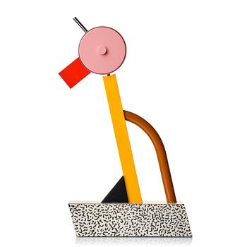 89. Ettore Sottsass, "Tahiti", bordslampa, Memphis, Milano, efter 1981.