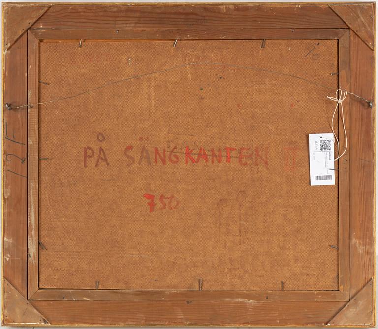 ERIC HALLSTRÖM, oil on board, signed Eric Hallström.