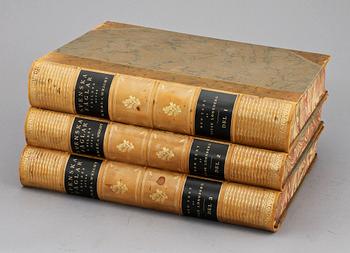 BÖCKER, 3 vol, M, W & F von Wright, "Svenska Fåglar", Stockholm, 1924 resp 1929.