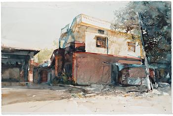 303. Lars Lerin, "Bangalore i juli".