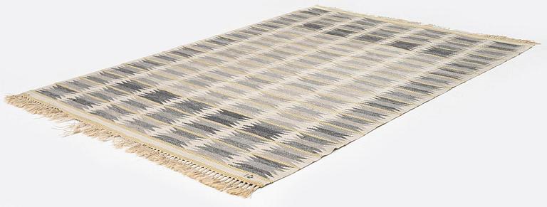 Ingrid Dessau, matta, gobelängteknik, 237 x 167 cm, signerad ID.