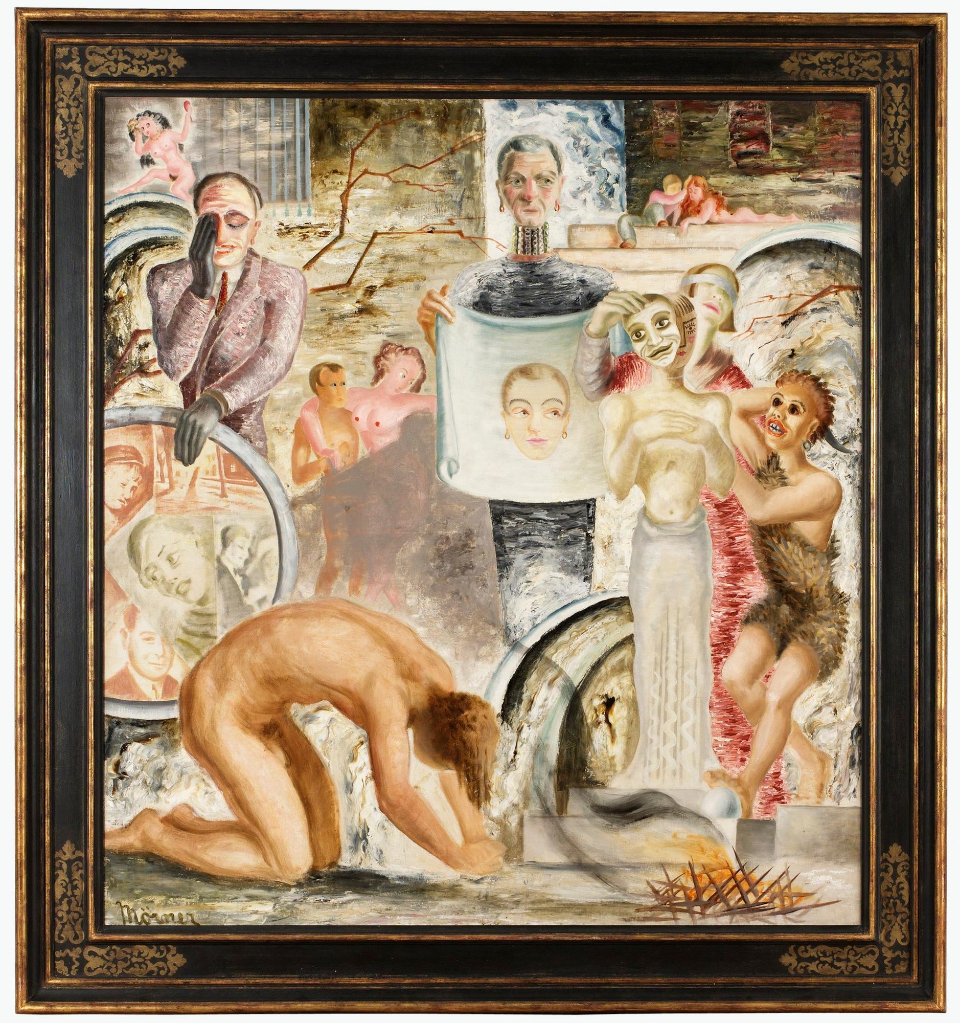 Stellan Mörner, Surrealistiskt sällskap.