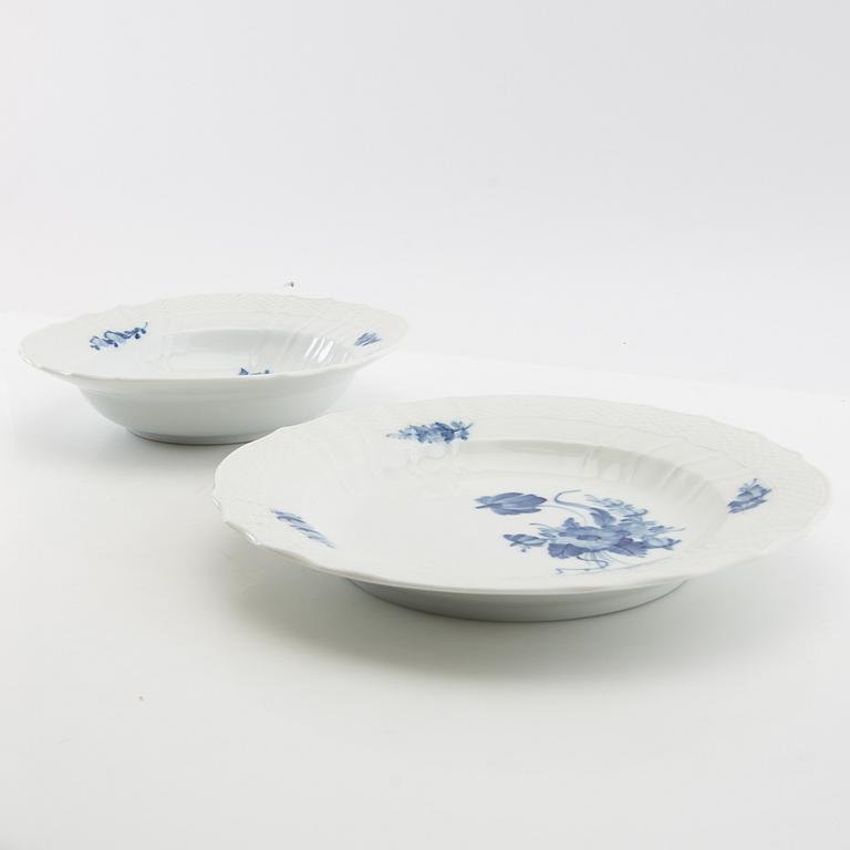 Servis  "Blå Blomst" ca 59 dlr Royal Copenhagen Danmark porslin.