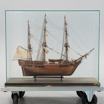 Skeppsmodell, "Bounty", 1900-talets andra hälft.