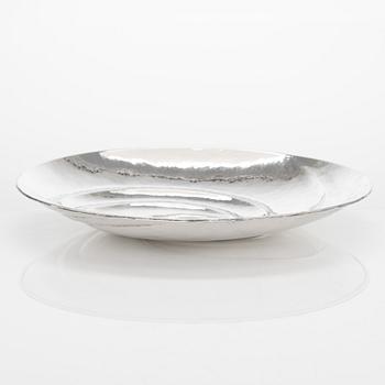 Tapio Wirkkala, skål, sterlingsilver, "TW 143", Kultakeskus, Hämeenlinna 1972.