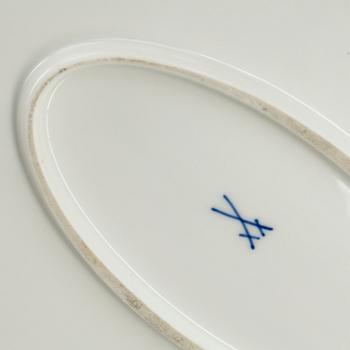 UPPLÄGGNINGSFAT, porslin, Meissen.
