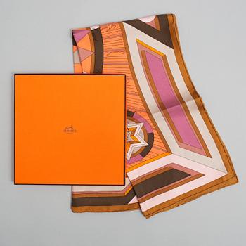 HERMÈS, scarf, "La Rose des Vents".