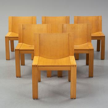 Stolar, 6 st, 1900-talets andra hälft.