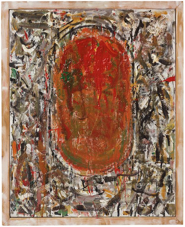 Jake Berthot, "Study for a Red Wren".