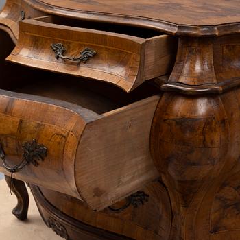 A 20th century Louis XV-style chest of drawers.