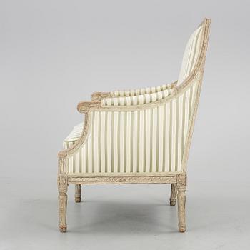 BERGERE, Louis XVI-stil 1800-tal.