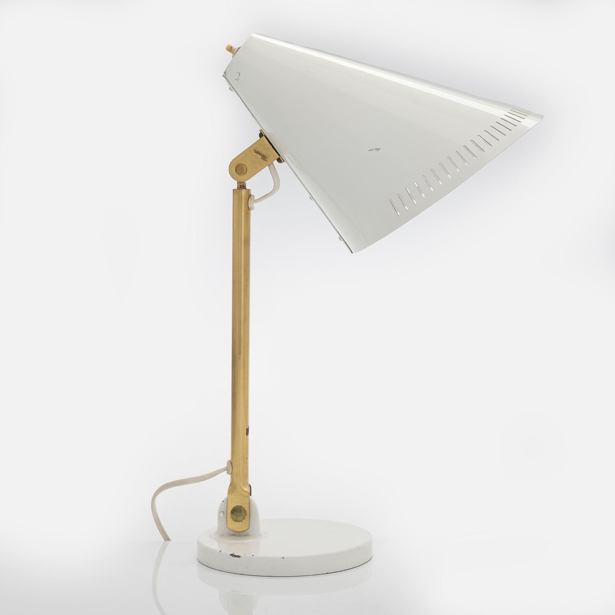 Paavo Tynell, bordslampa, modell 9222, Idman, 1900-talets mitt.