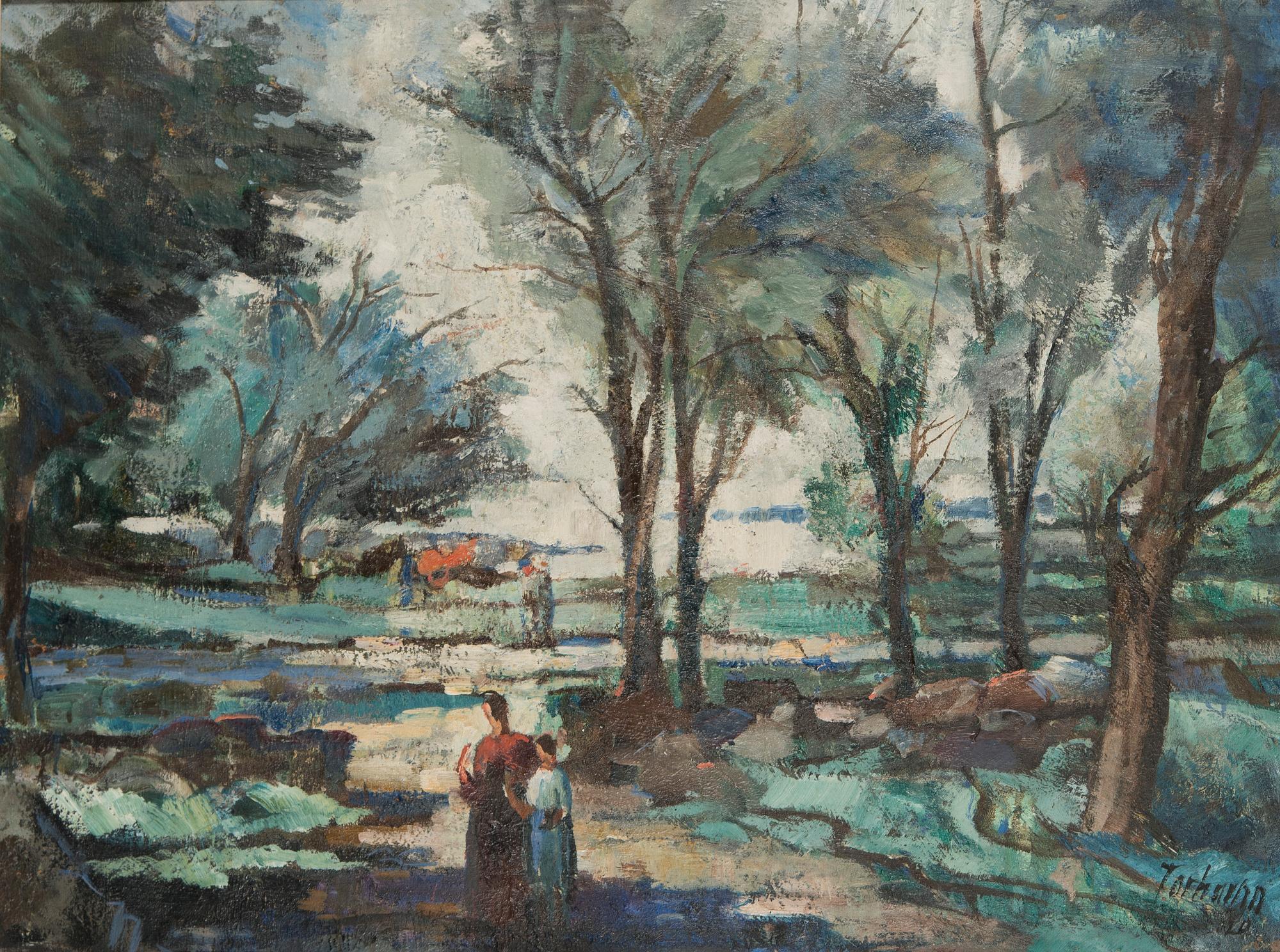 Gunnar Torhamn, Landskap.