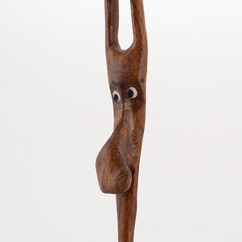 Knud Albert, a rosewood sculpture, signed, Denmark, mid 20th century.