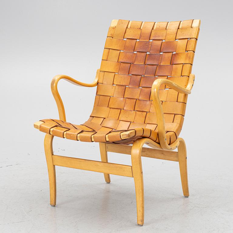 Bruno Mathsson, an 'Eva' armchair, Firma Karl Mathsson, Värnamo, 1961.