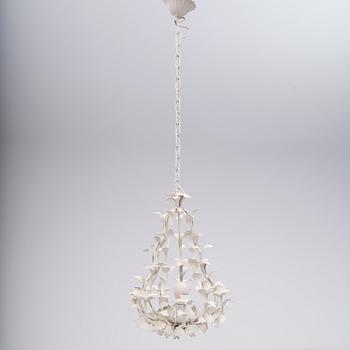 TAKLAMPA, enligt uppgift inköpt på Firma Svenskt Tenn, 1970-tal. Höjd 50 cm.