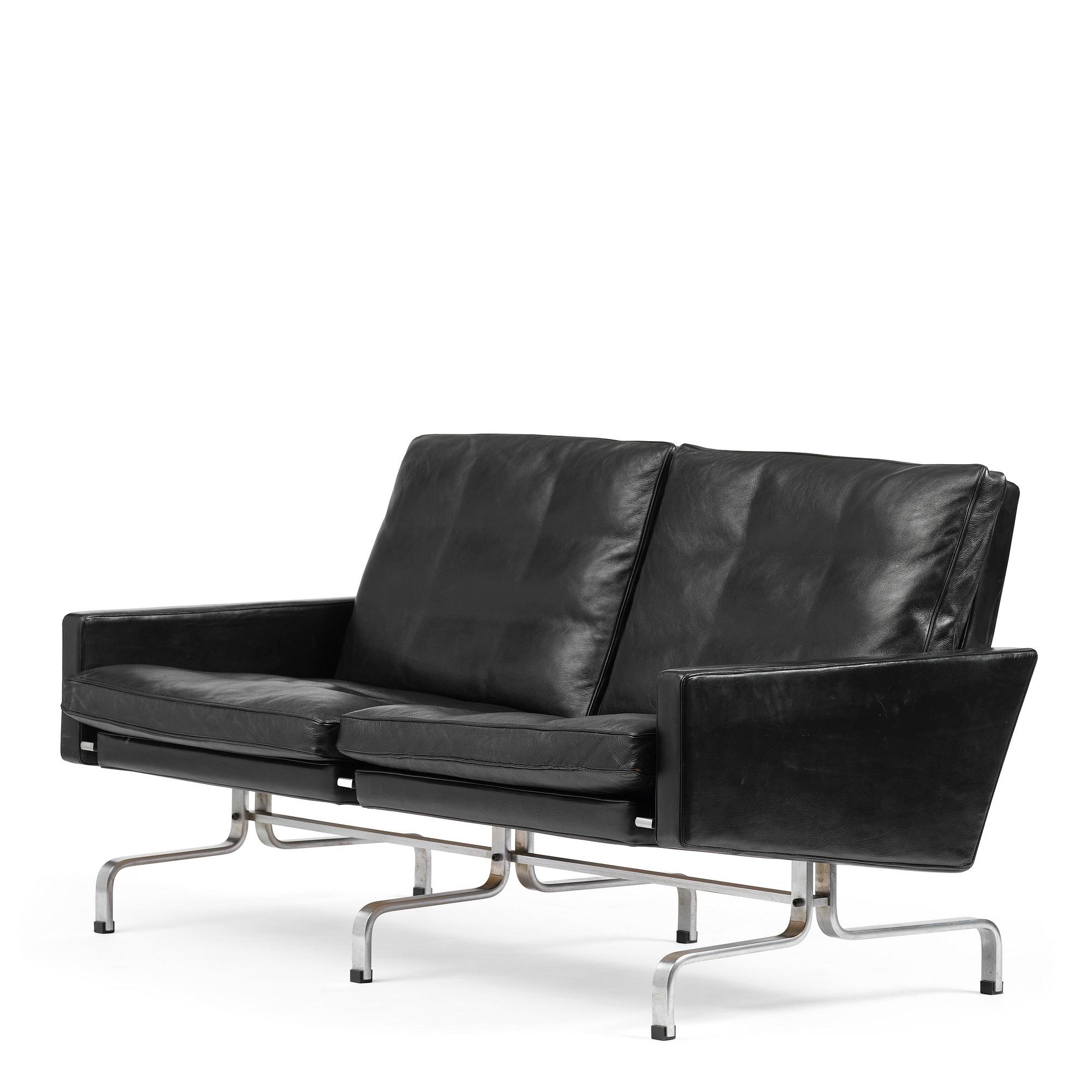 Poul Kjaerholm, soffa, "PK31-2", Fritz Hansen, Danmark, 1987.