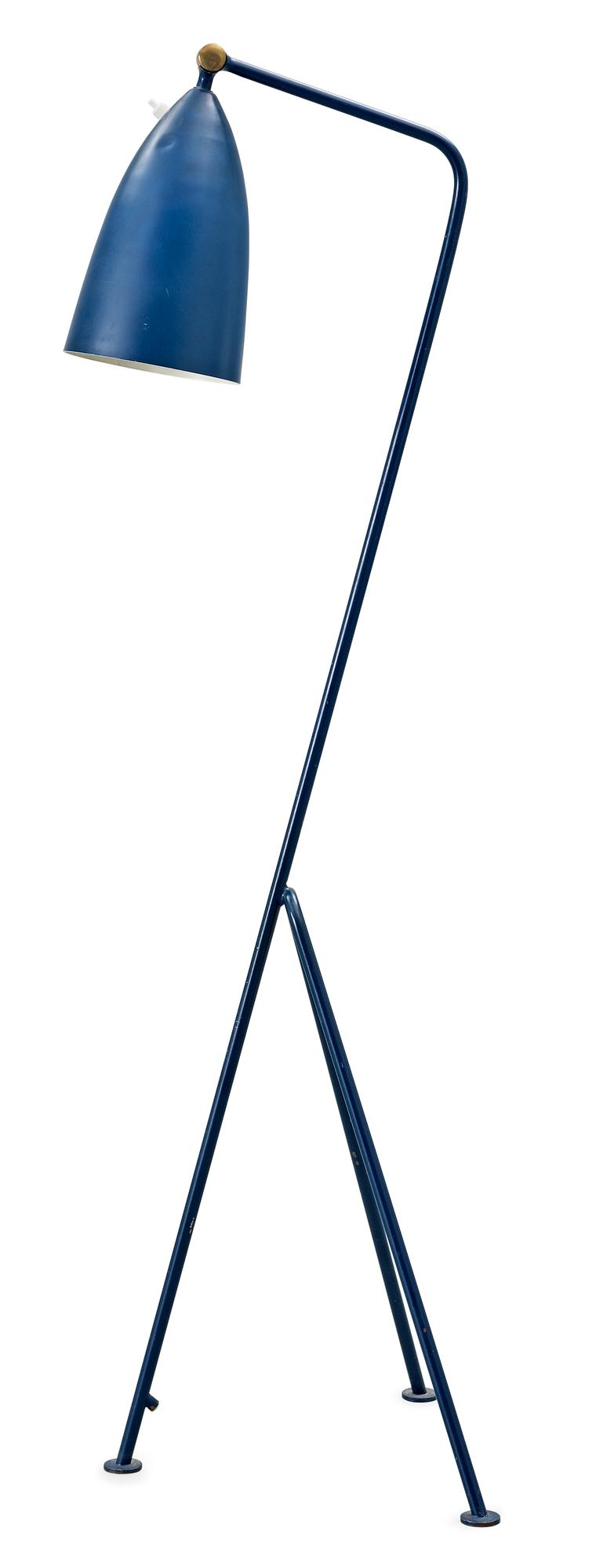 A Greta Magnusson Grossman 'Grasshopper' floor lamp, Bergboms, Malmö, Sweden 1950's.