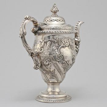 KANNA, silver, William Grundy, London, England, 1768. Vikt 1190 g.