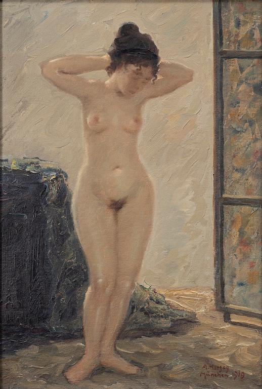 August Herzog, Standing model.