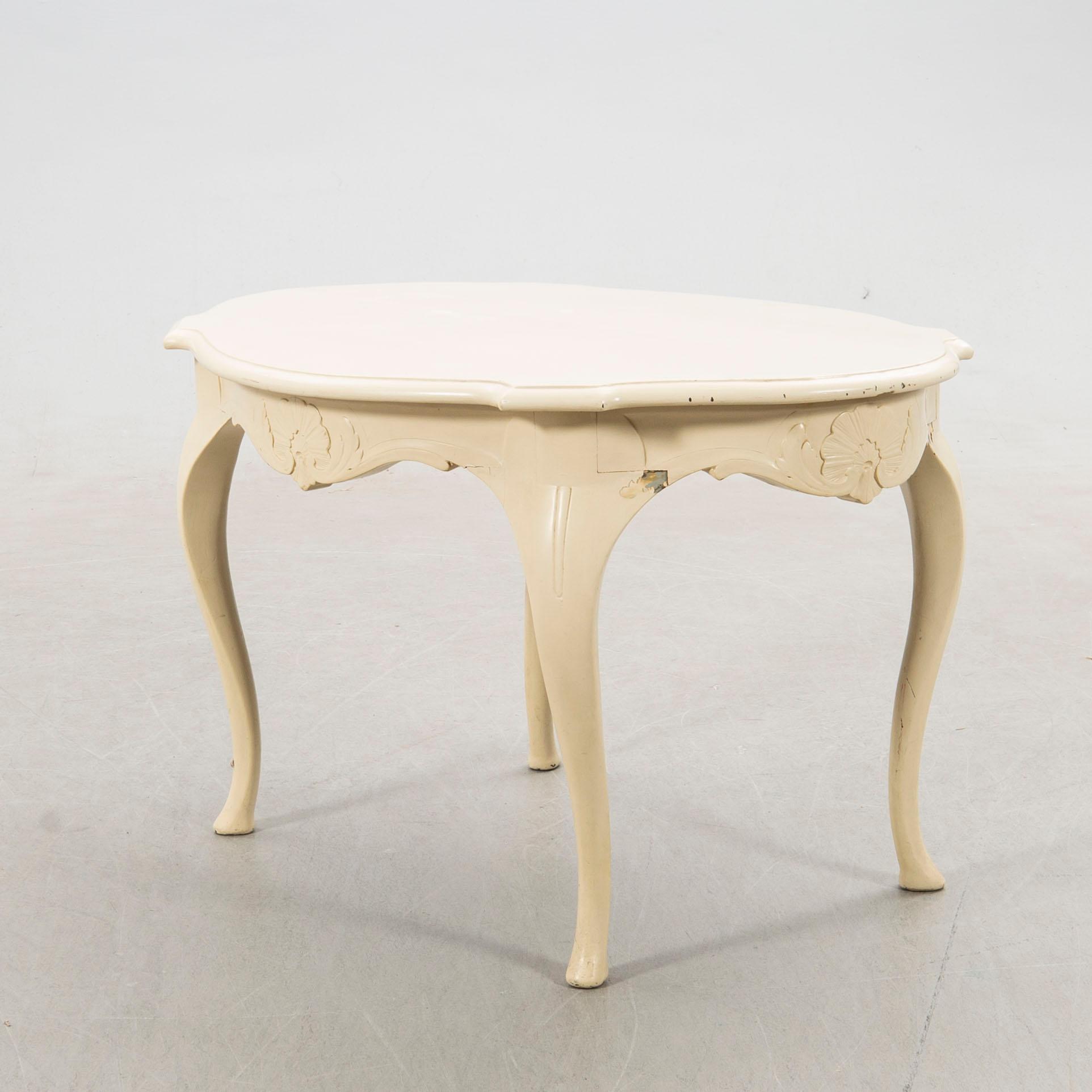Rococo-style table, first half of the 20th century.