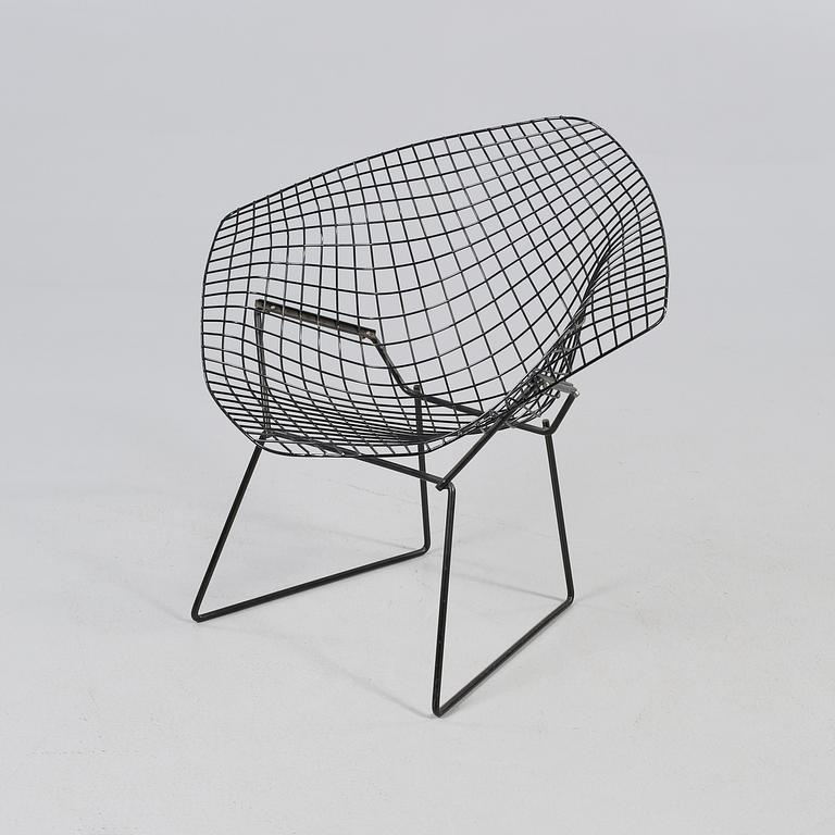 FÅTÖLJ, "Diamond Chair", Harry Bertoia, 1900-talets andra hälft.