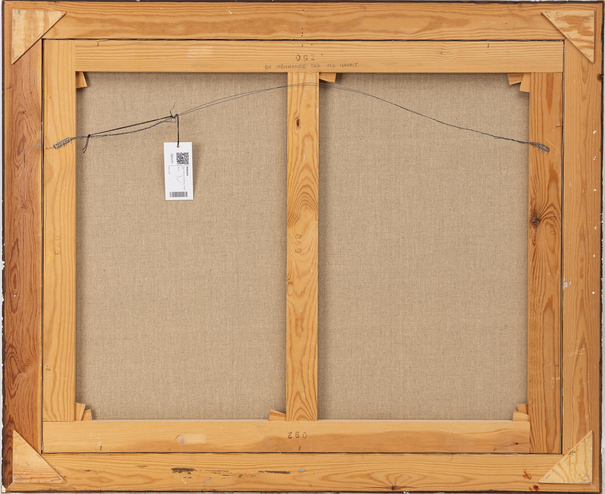 Sten Ahlberg, "En spännande dag vid havet".