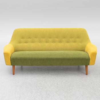 A Swedish sofa and chair, mid 20th century.