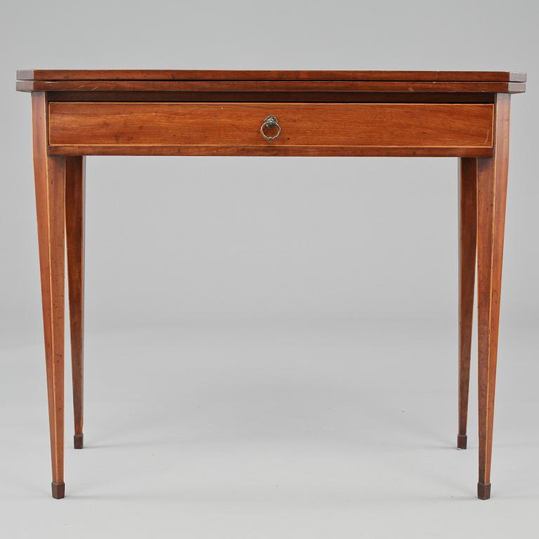 SPELBORD, sengustaviansk stil, sent 1800-tal.