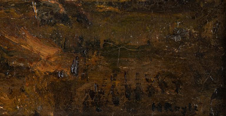 Herbert F. Royle, oil on canvas, signed.