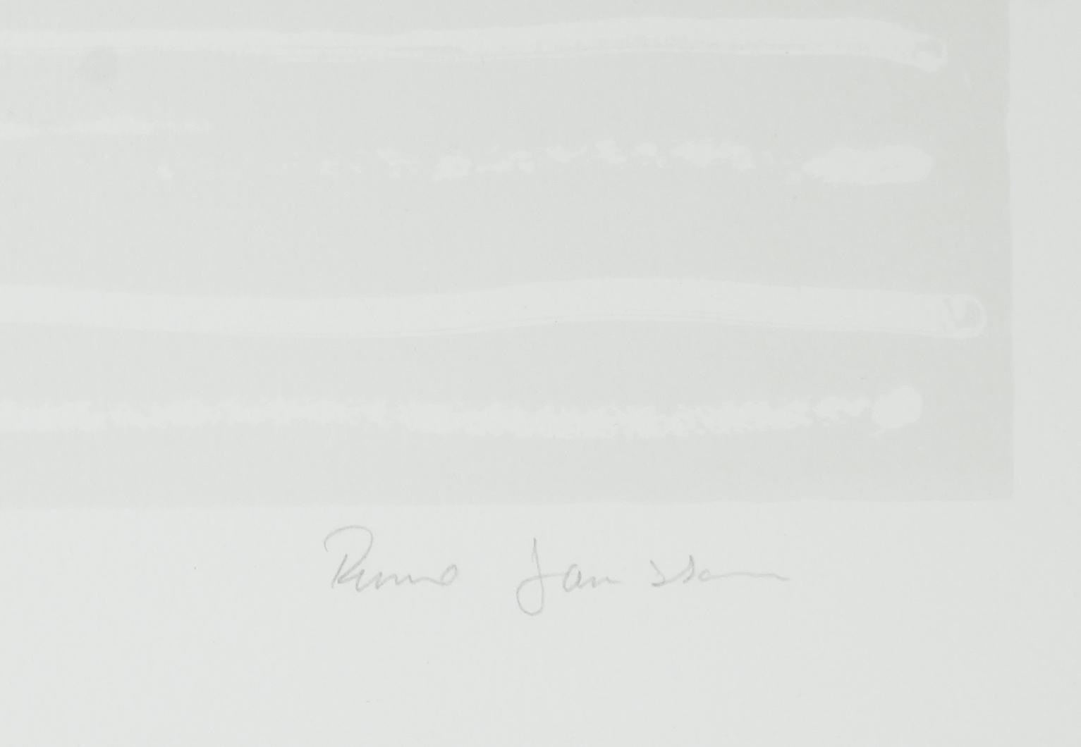 RUNE JANSSON, färglitografi, signerad, numrerad 46/110.
