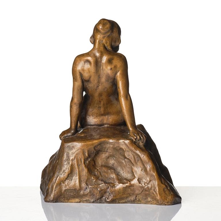 Carl Eldh, "Seated Girl".