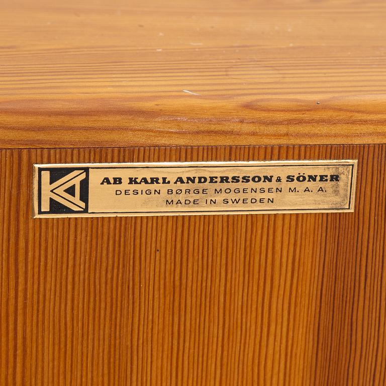 Børge Mogensen, A pair of cabinets, Karl Andersson & Söner, 1970s.