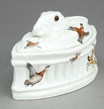 TERRIN, porslin, sannolikt Frankrike, 1800-tal.