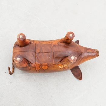 Dimitri Omersa & Co, footstool, second half of the 20th century. Offered by the firm Svenskt Tenn.