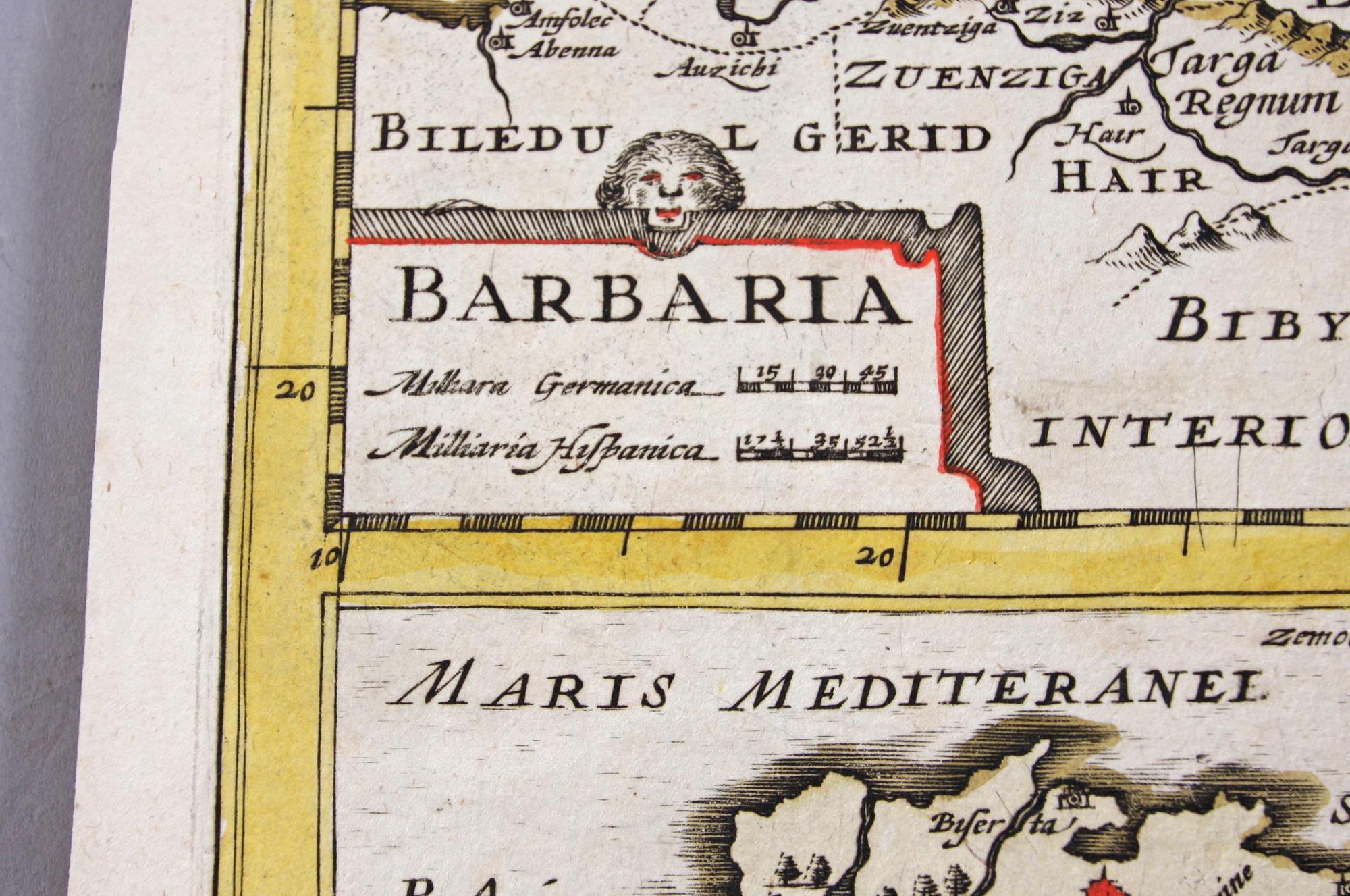 KARTA, Jansonius, 1679.