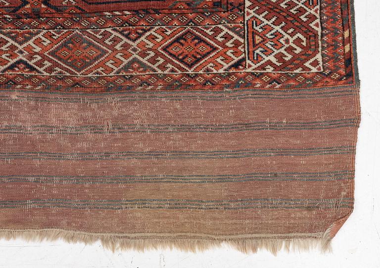 Rug, antique Tekke/Turkmen, from around 1850-1880. approx. 353 x 214 cm.