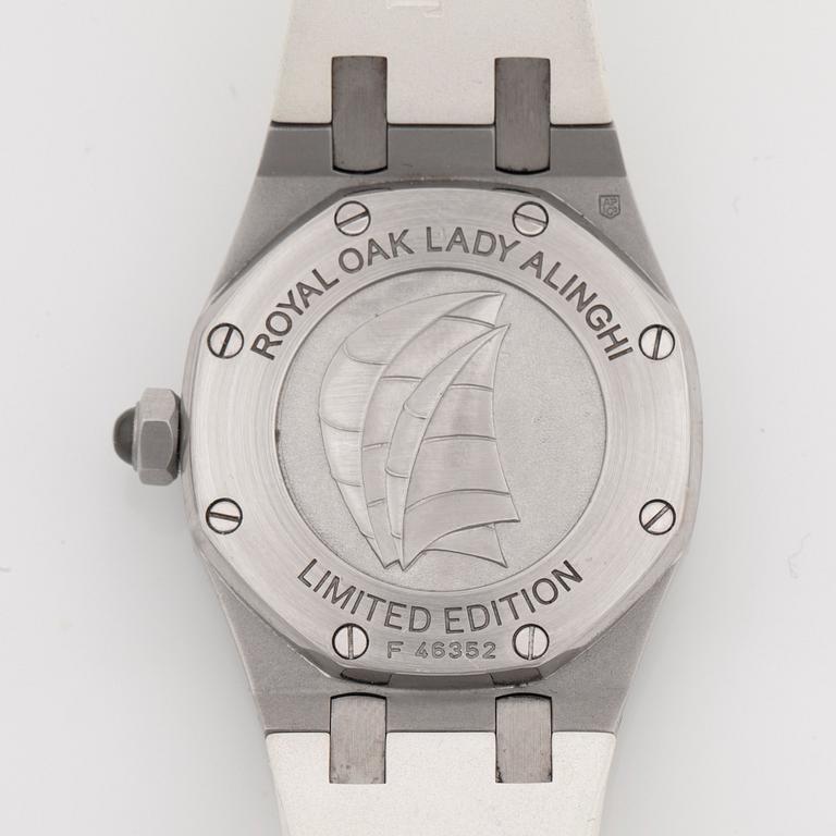 DAMUR, Audemars Piguet, Royal Oak Lady Alinghi, limited edition. Quartz. Ø 33 mm.