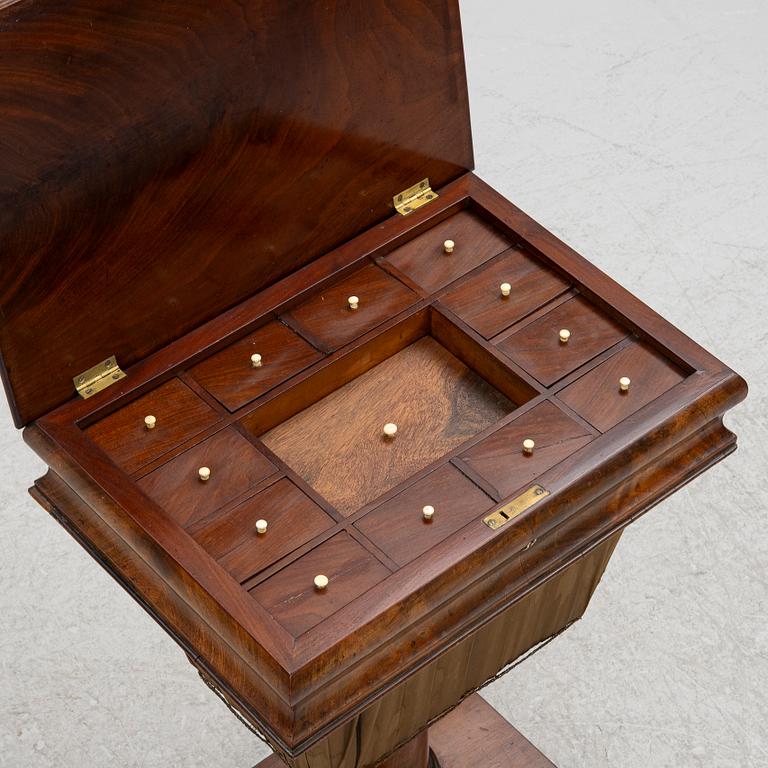 A side table, late Empire, mid-19th century.