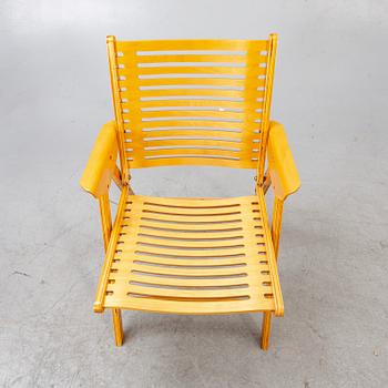 Niko Kralj, four foldable 'Rex' chairs, second half of the 20th century.