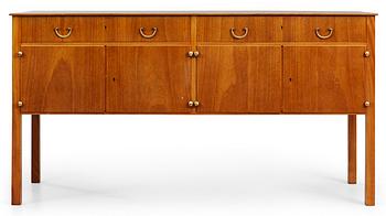 A Josef Frank mahogany sideboard by Firma Svenskt Tenn.