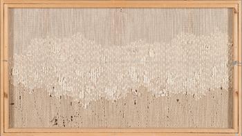 Riitta-Maija Oksanen, kuvakudos, signeerattu RMO,  Helmi Vuorelma, numeroitu 32/500.