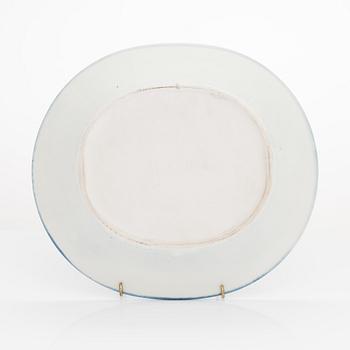 Birger Kaipiainen, a decorative plate signed Kaipiainen Arabia.