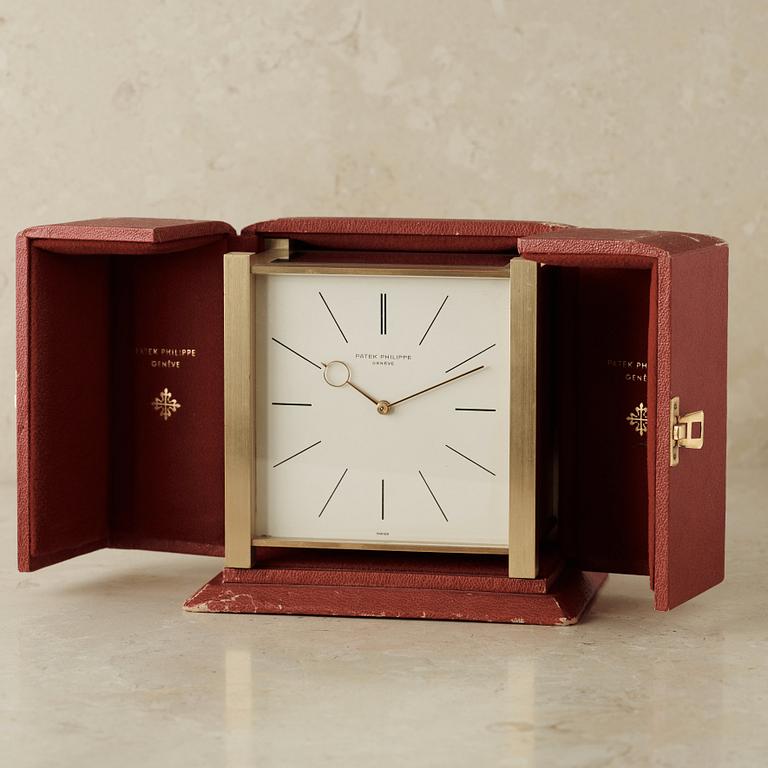 PATEK PHILIPPE, Genève, table clock, 140 x 90 x 141 mm,